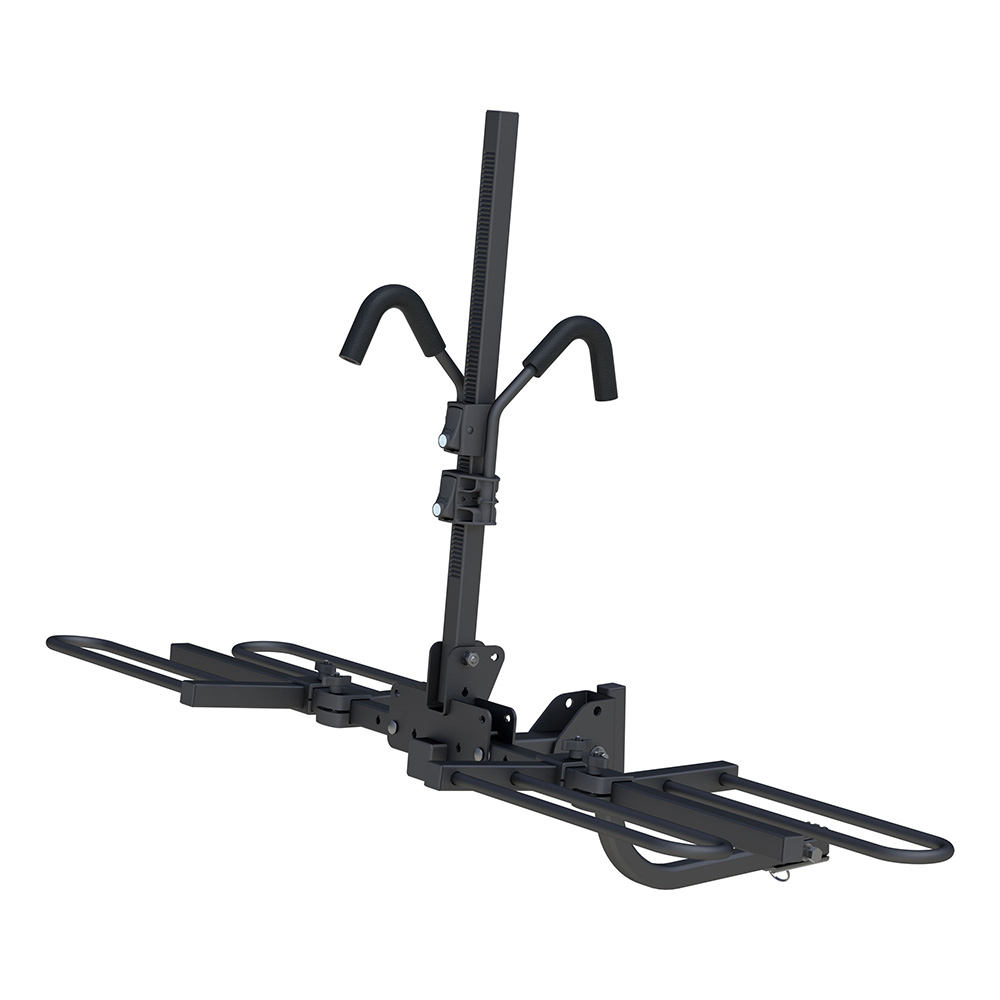  18085 Tray Style Hitch Mounted 2 Bike Rack ??1-1/4 or 2 in Shank in Black - $309.95 at Overton's