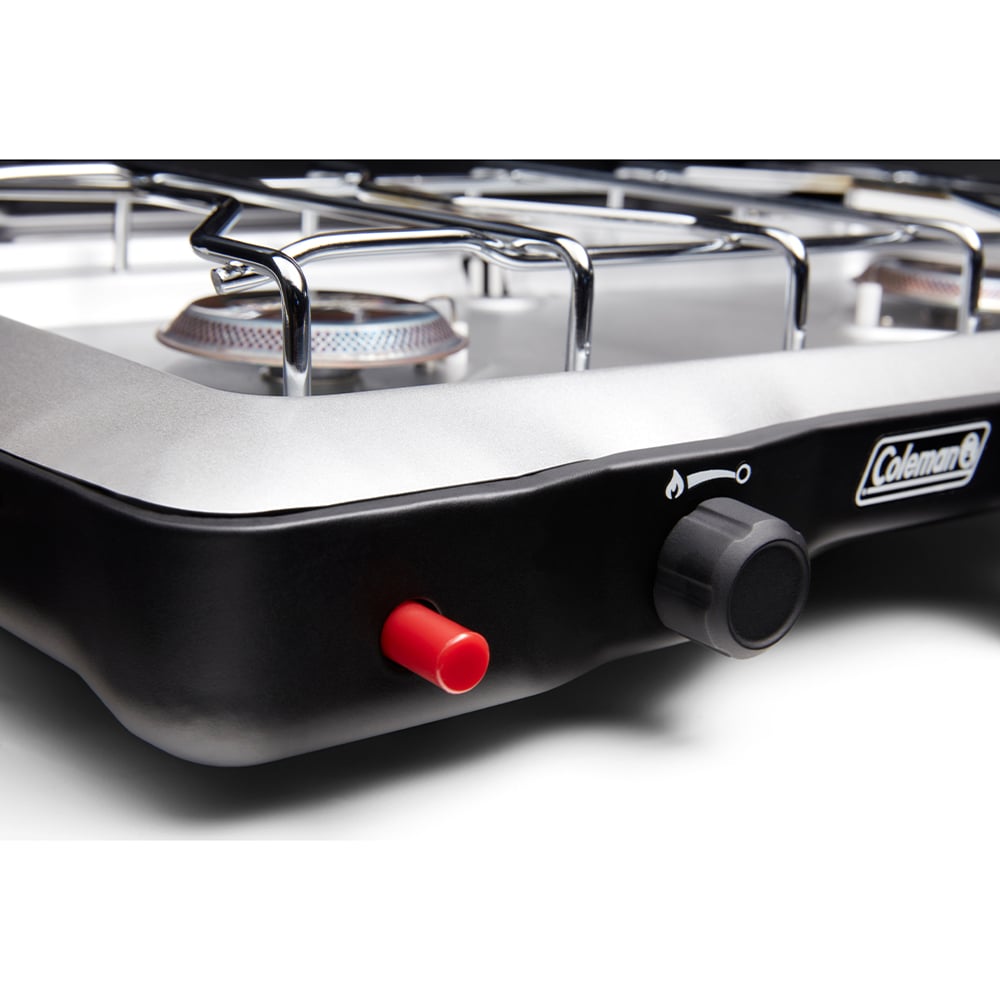 Coleman Triton+ 2-Burner Propane Gas Camping Stove
