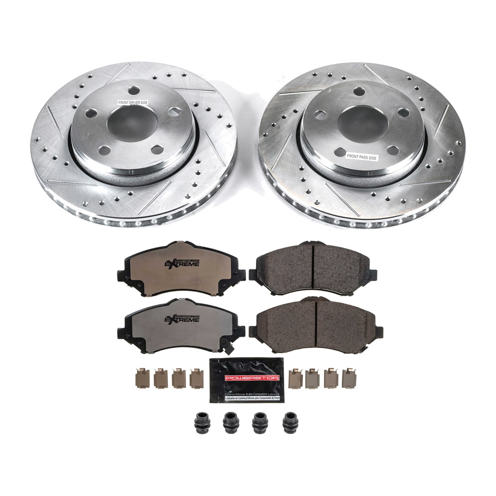 Power Stop Z36 Truck & Tow Brake Upgrade Kit, Jeep Wrangler 07-18