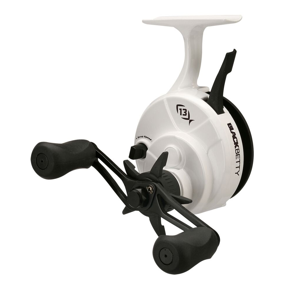 13 fishing freefall ghost ice reel BLACK BETTY FREE FALL INLINE 2:5:1 LH Expect easy one 13 Fishing 29" Snitch Pro