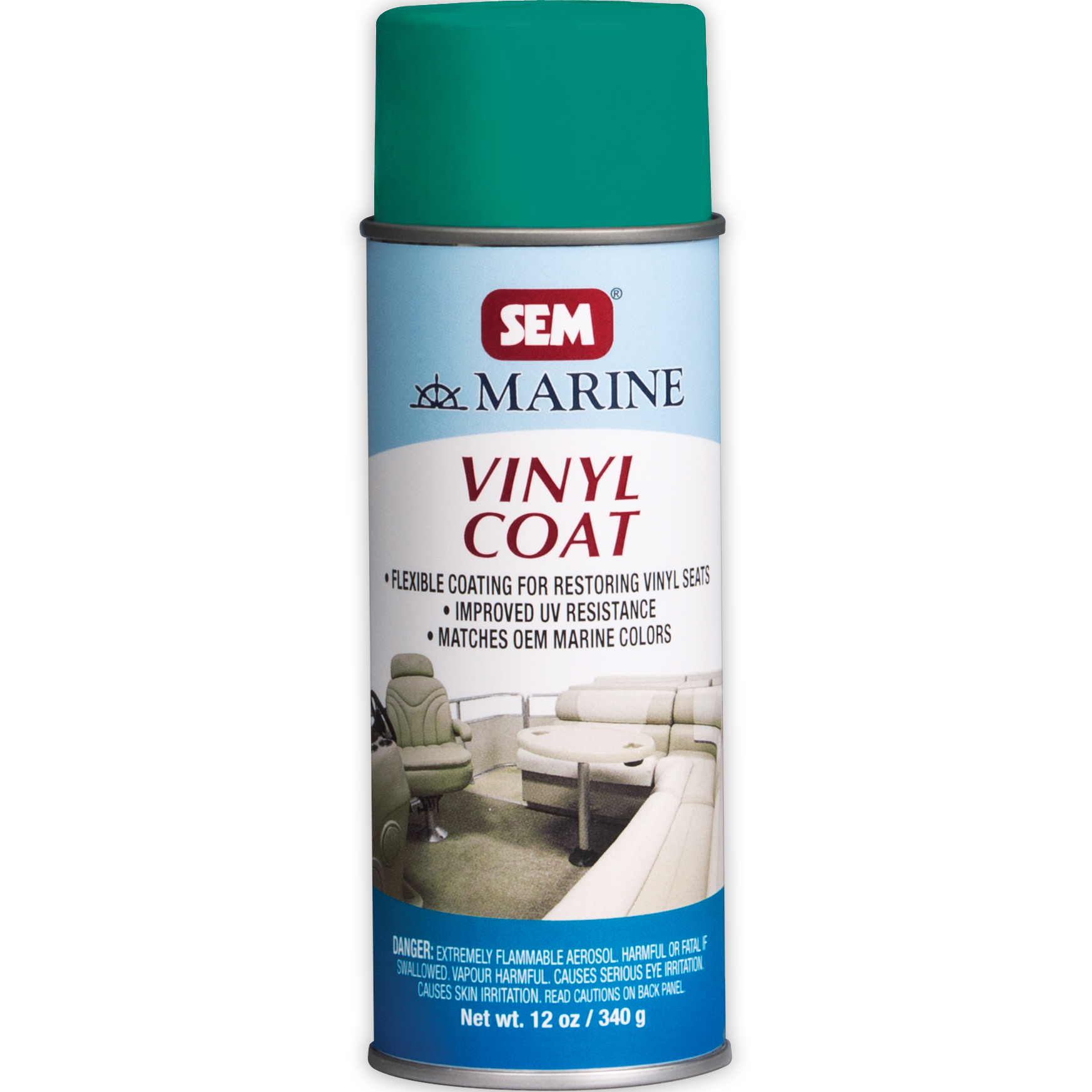 SEM Marine Vinyl Coat Spray in Turquoise