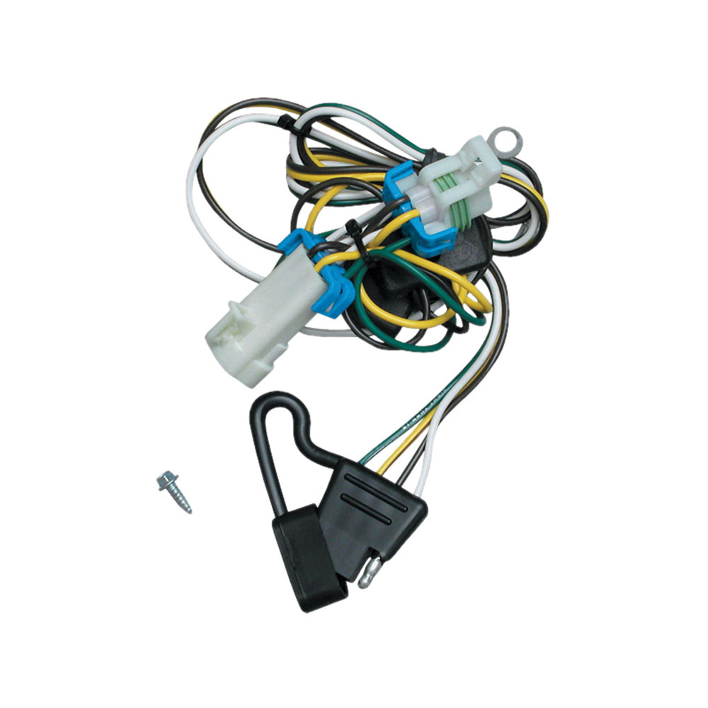 ® Vehicle End 4 Flat Trailer Wiring Connector, Compatible with Chevrolet S10 : GMC Sonoma : Isuzu Hombre