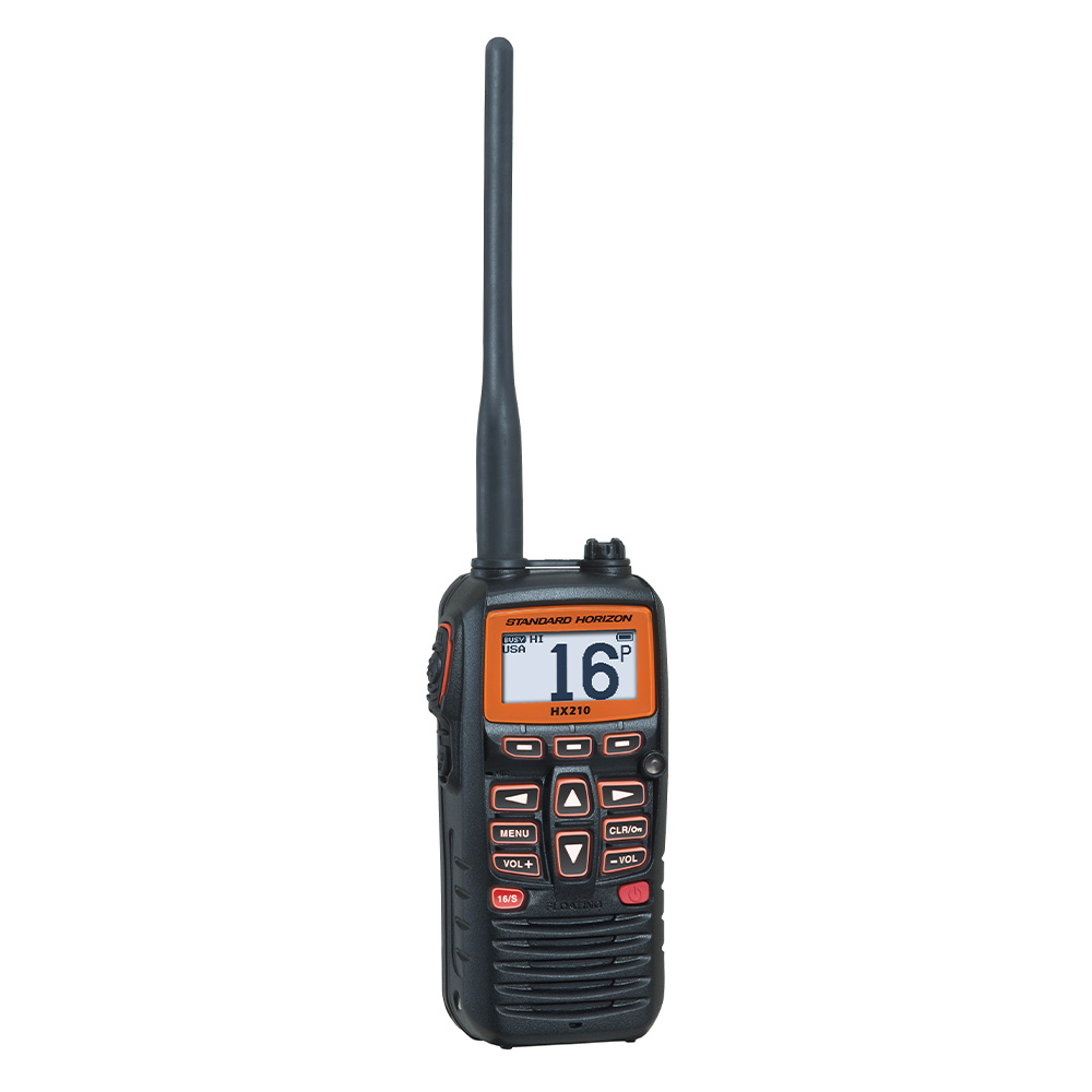 Standard Horizon HX210 Floating Handheld VHF Radio