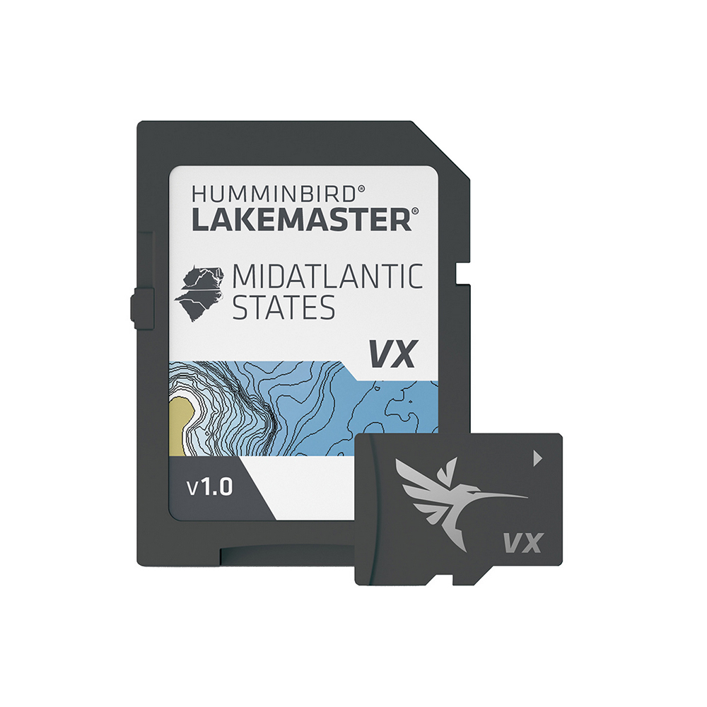 LakeMaster VX - Mid-Atlantic States in Red