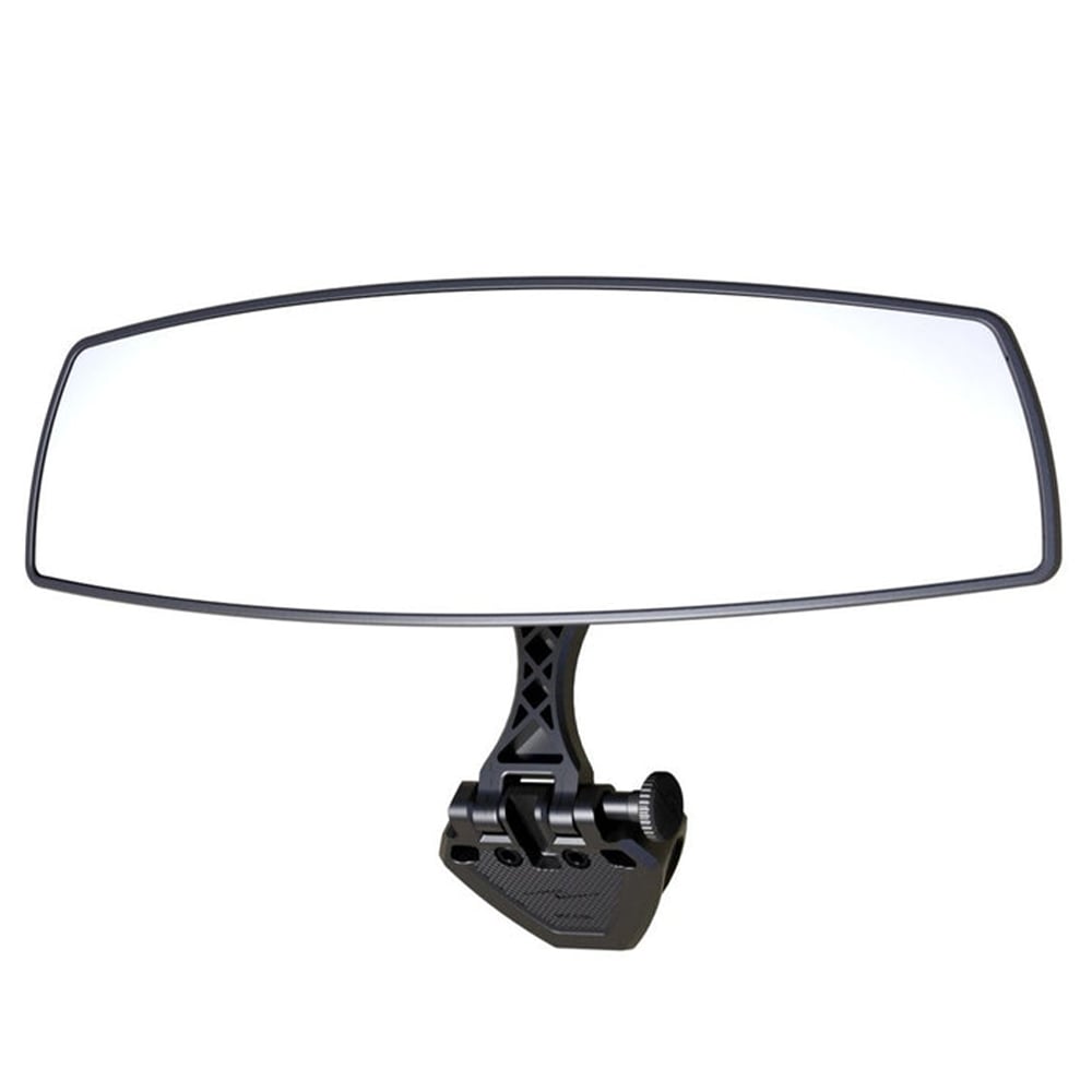 Pro Mirror and Carbon Fiber Bracket Combo, Midnight Black