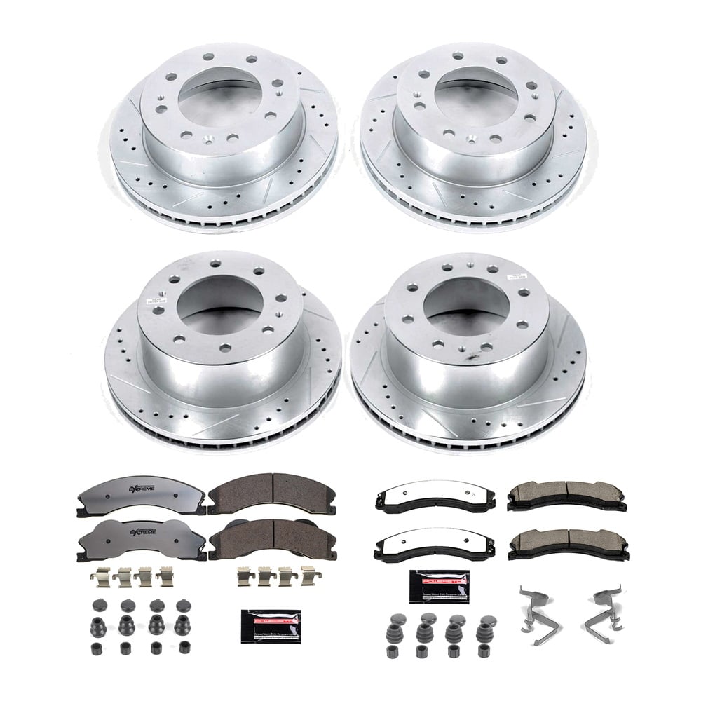 Power Stop Z36 Brake Upgrade Kit, Chevy Silverado HD and GMC Sierra HD 2012-2019