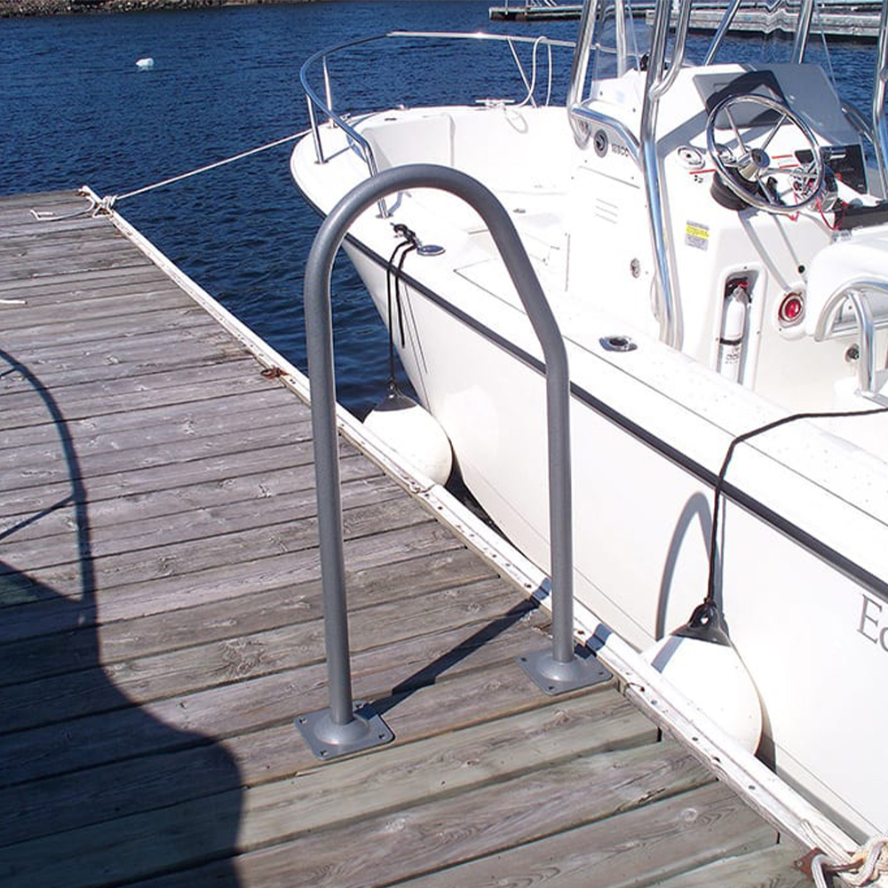dock buddy fishing pole Post Clamp Rod Holder for Docks and Piers Designed for day Dock Edge Boarding Buddy