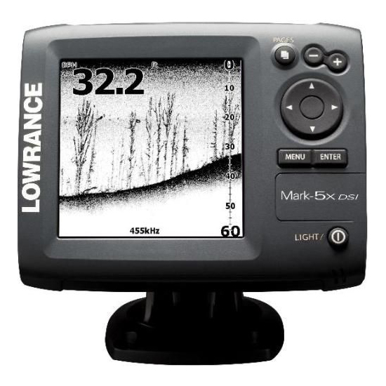 魚探　ローランス　マークX5 DSI Lowrance Mark-5x DSI Fishfinder