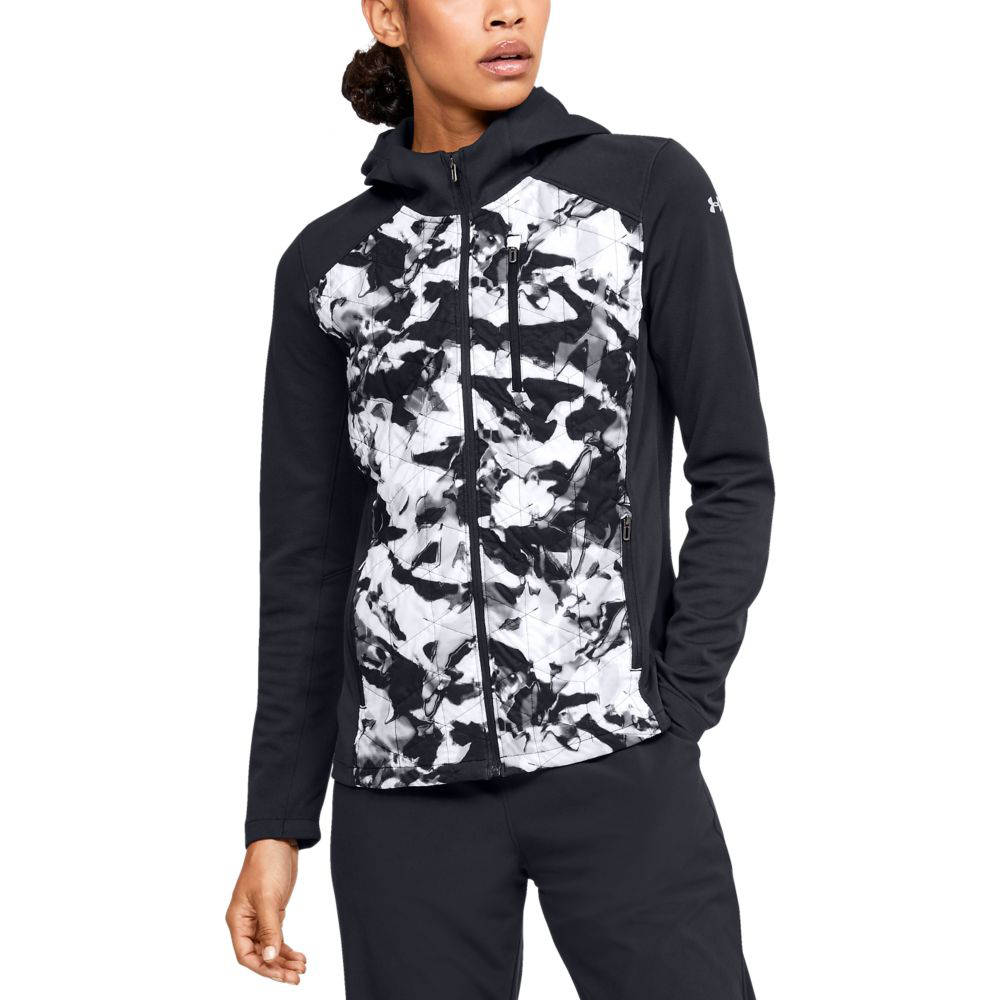 Under Armour Women's ColdGear Reactor Hybrid Lite Printed Jacket