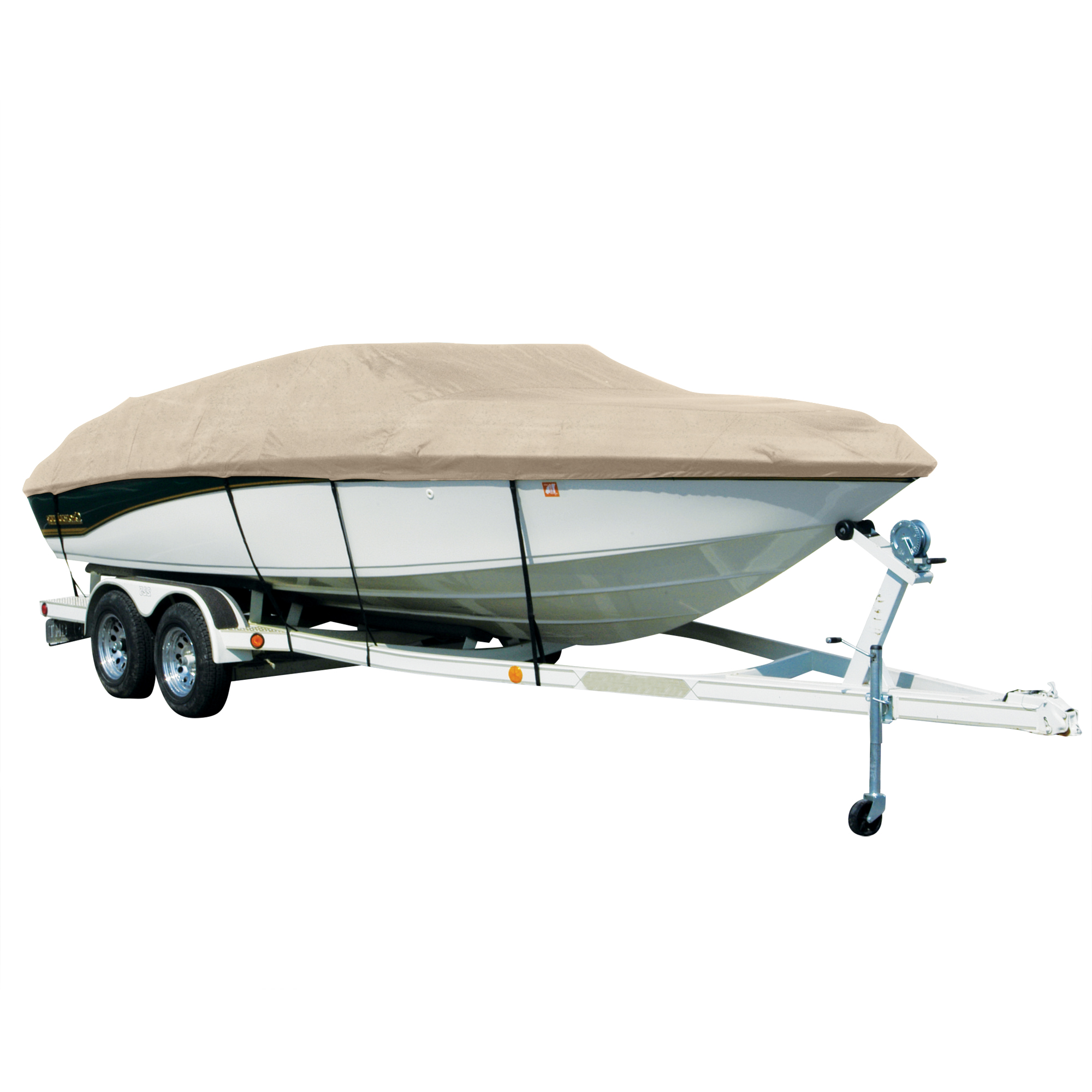Sharkskin Boat Cover For Moomba Boomerang Cb (Does Not Cover PLATFORMm) in Linen