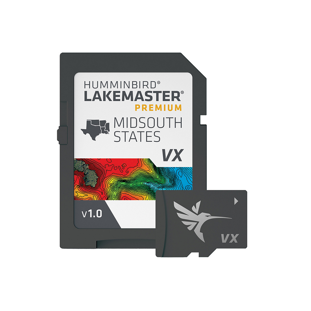 LakeMaster VX Premium - Mid-South States in Red