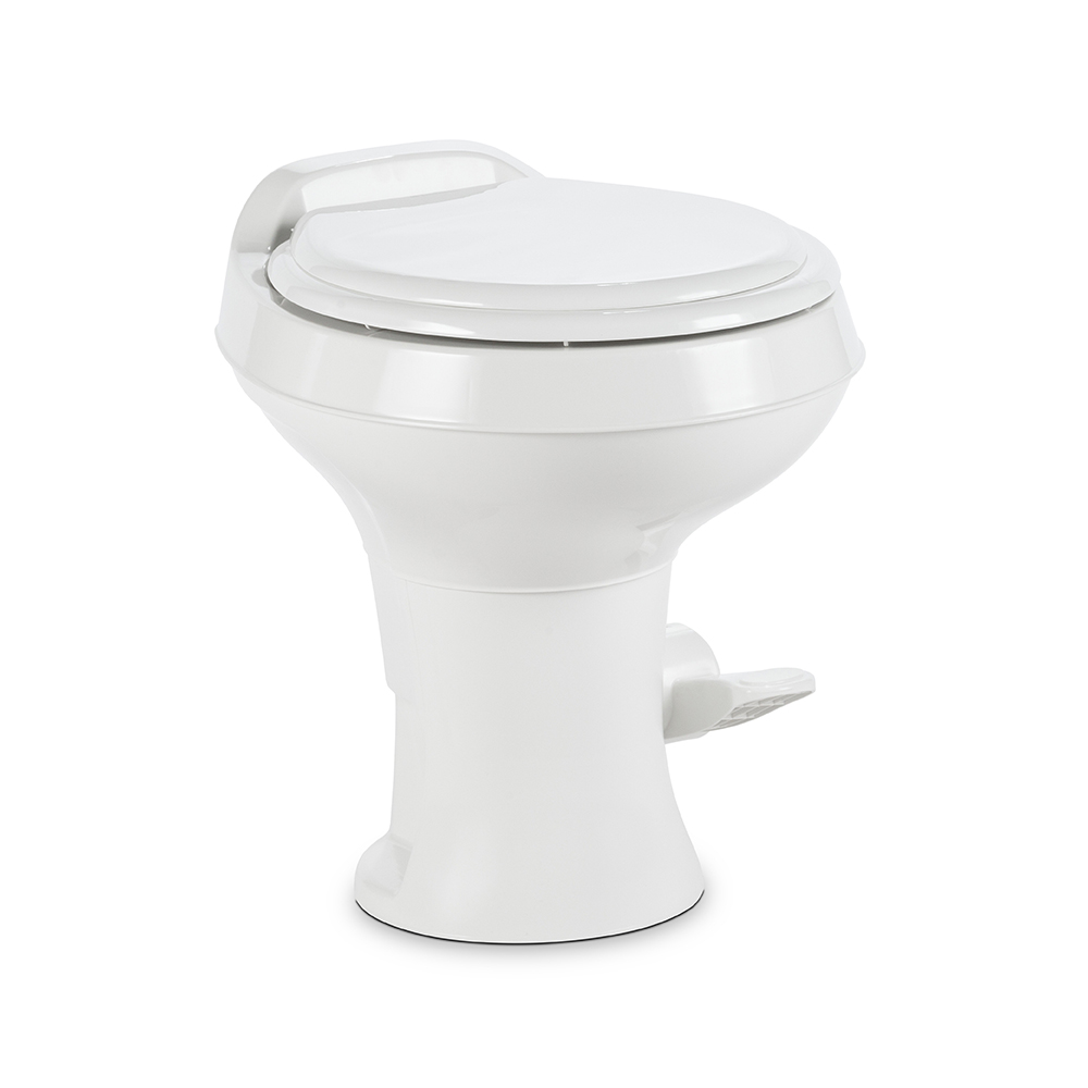  300 Series Standard Height Gravity RV Toilet in White - $241.99 at Overton's