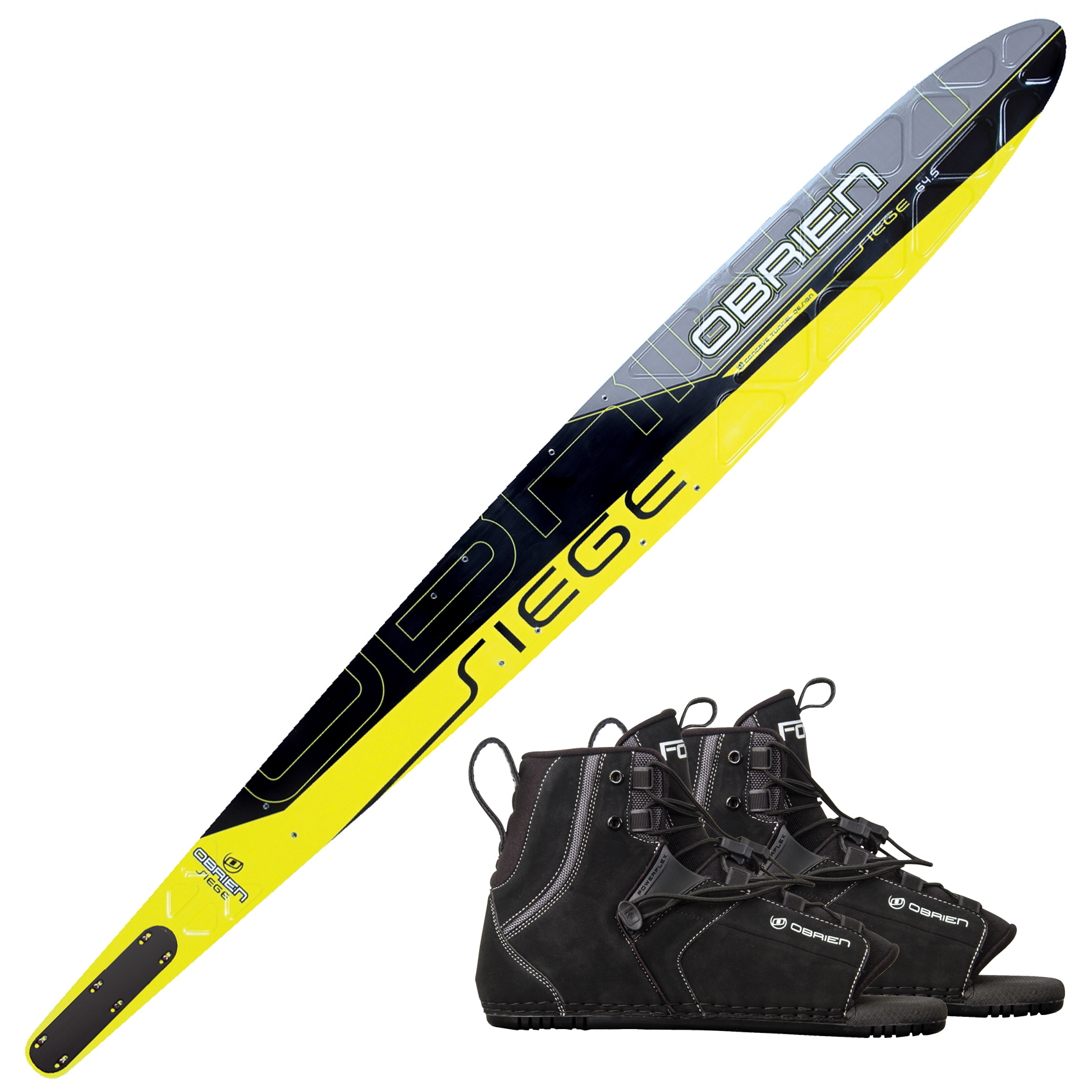 O'Brien Siege Slalom Waterski With Double Force Bindings Overton's