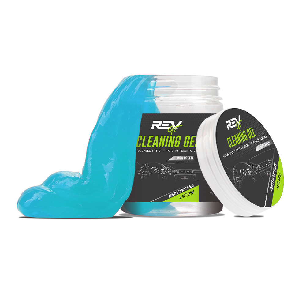 Rev Auto Cleaning Putty Magic Gel, Linen Breeze, 2-Pack
