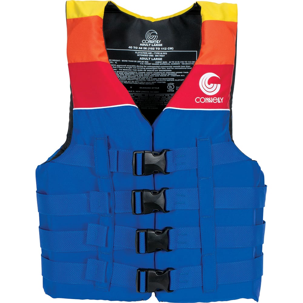 Photo of Connelly Men's 4-Belt Retro Nylon Vest by Connelly