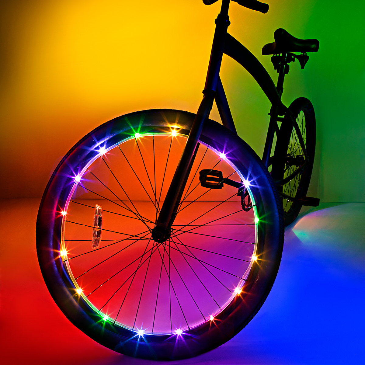 Wheel Brightz Rainbow Bicycle Light