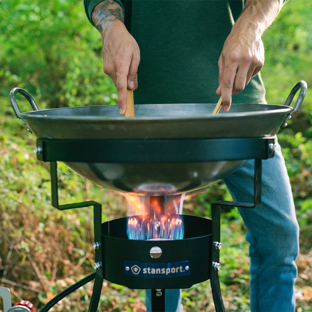 Stansport Camp Stove with Carbon Steel Wok