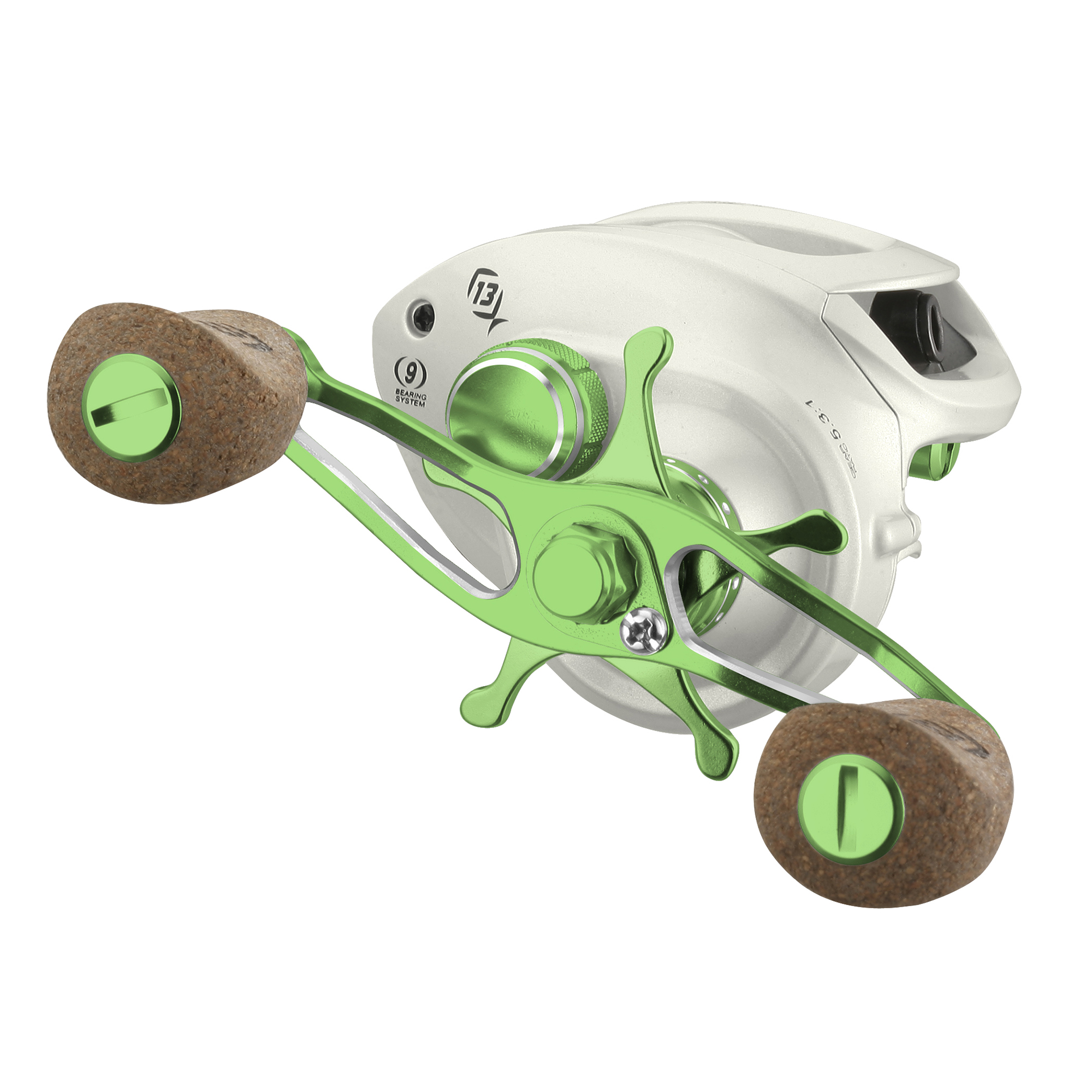 13 Fishing TrickShop Reel Parts Kit, Green Machine 13 Fishing TrickShop Reel Parts Kit, Green Machine