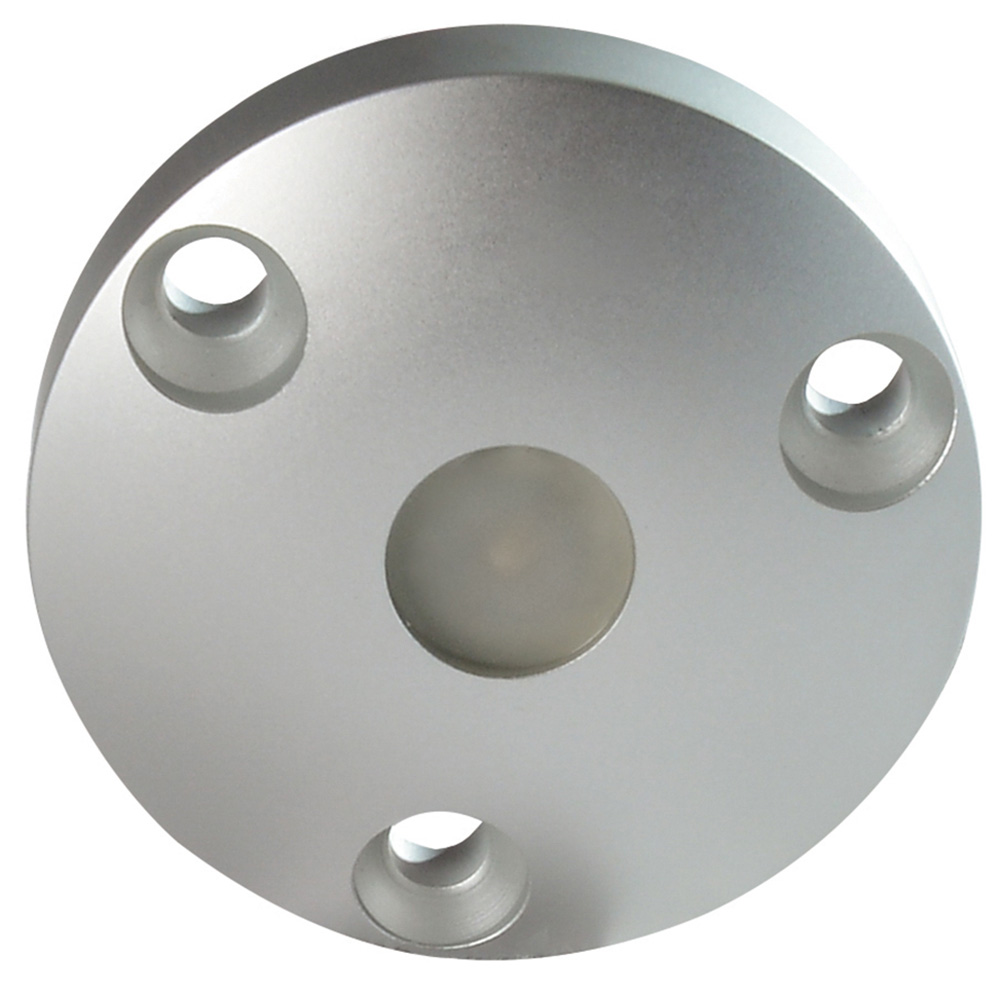 High Intensity "Anywhere" Light - Brushed Housing - White Non-Dimming in Blue