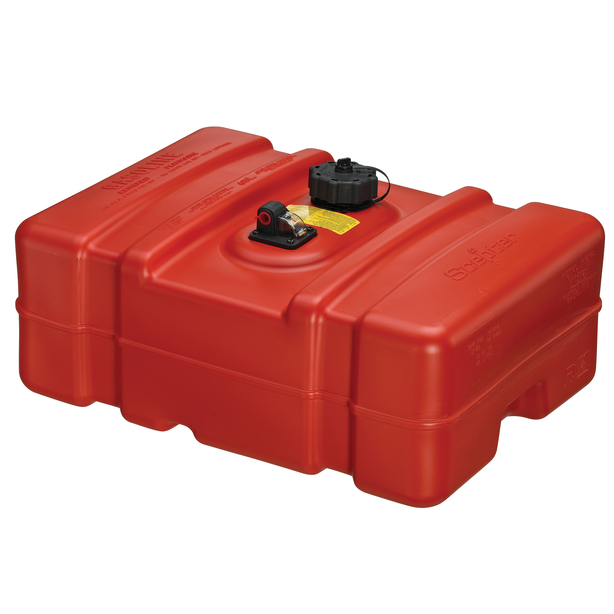 Scepter Portable EPA Marine Fuel Tank - 12 Gallon Low Profile