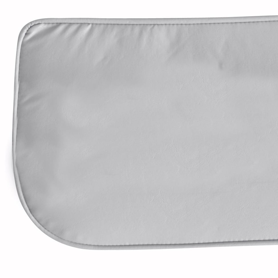 Deluxe Pontoon Corner Right Radiused Arm Rest, each in Grey