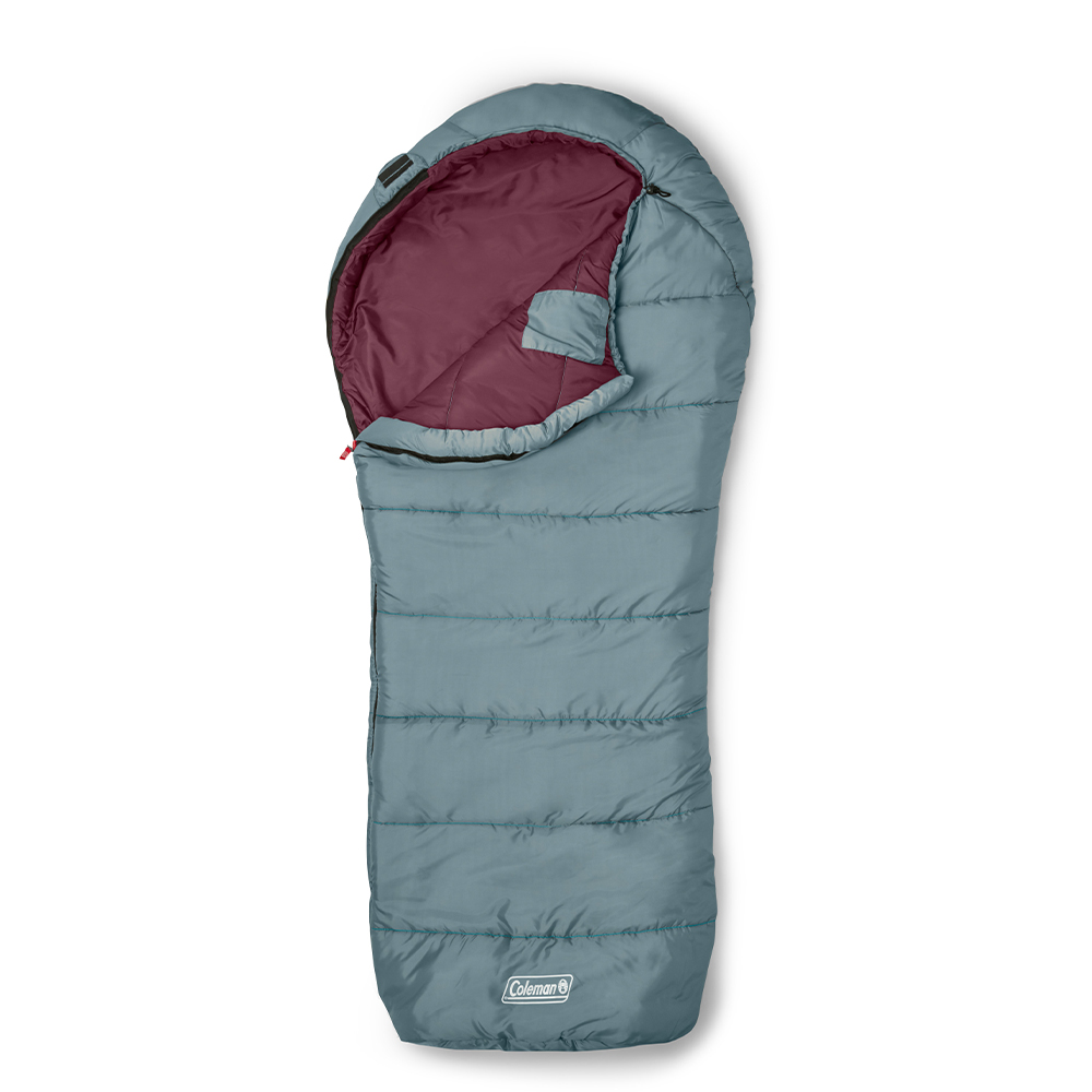 coleman sleeping bag with fishing poles Coleman Tidelands 50°F Big & Tall Mummy Sleeping Bag