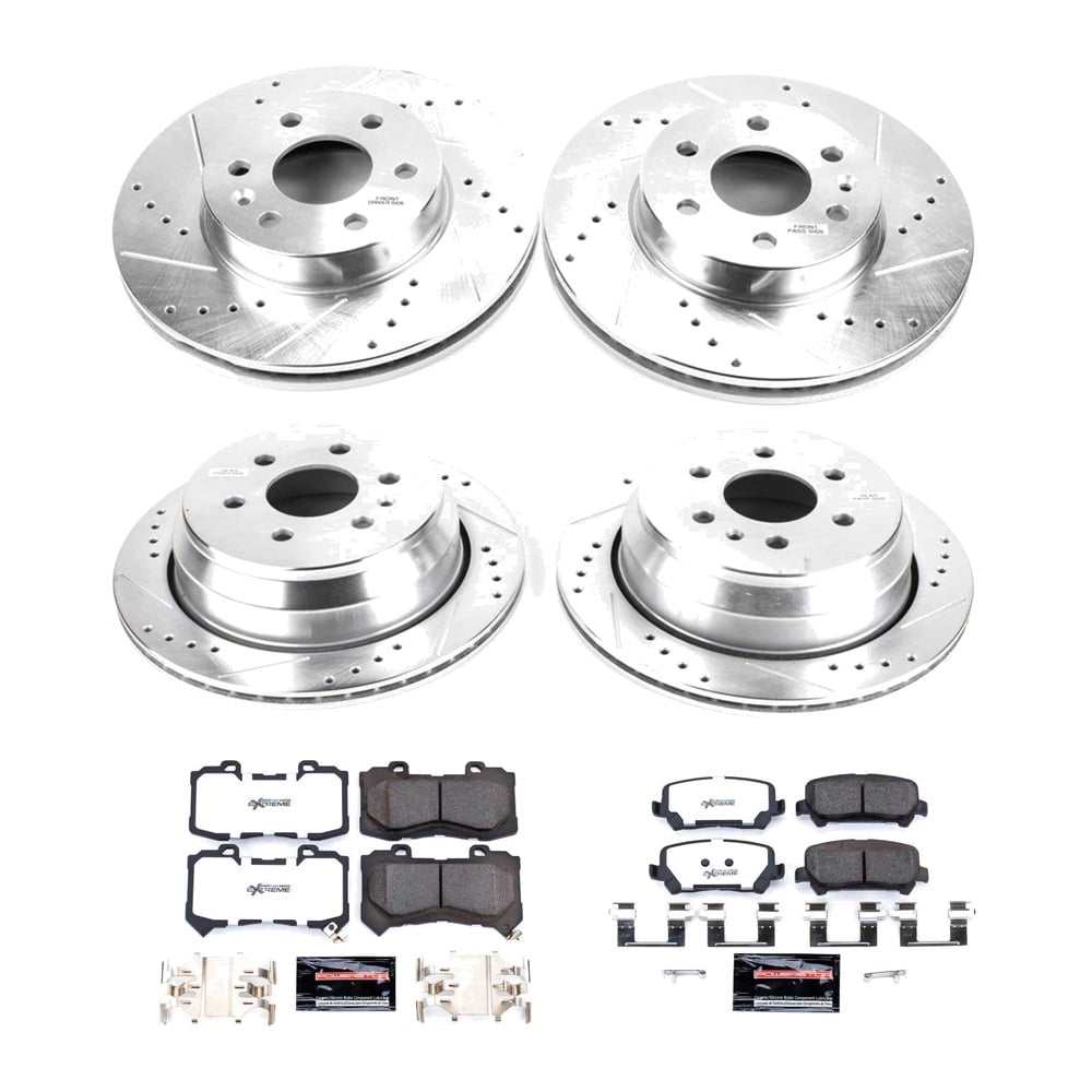 Power Stop Z36 Brake Upgrade Kit, Chevy Colorado/GMC Canyon 2015-2020
