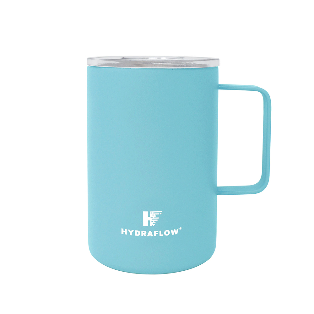 Hydraflow 17-oz. Parker Mug w/Lid, Aqua