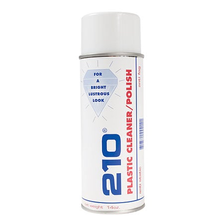 40934 210 Plastic Cleaner Polish Spray- 14 oz