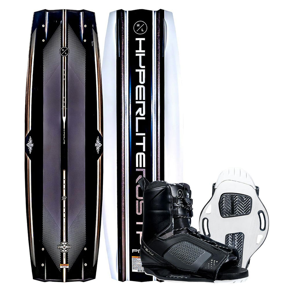 140 Rusty Pro w/ Team OT 7-10.5 Wakeboard Combo size 140 x 07105