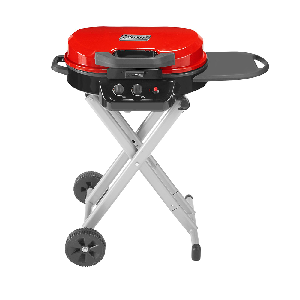 RoadTrip 225 Portable Stand-Up Propane Grill, Red