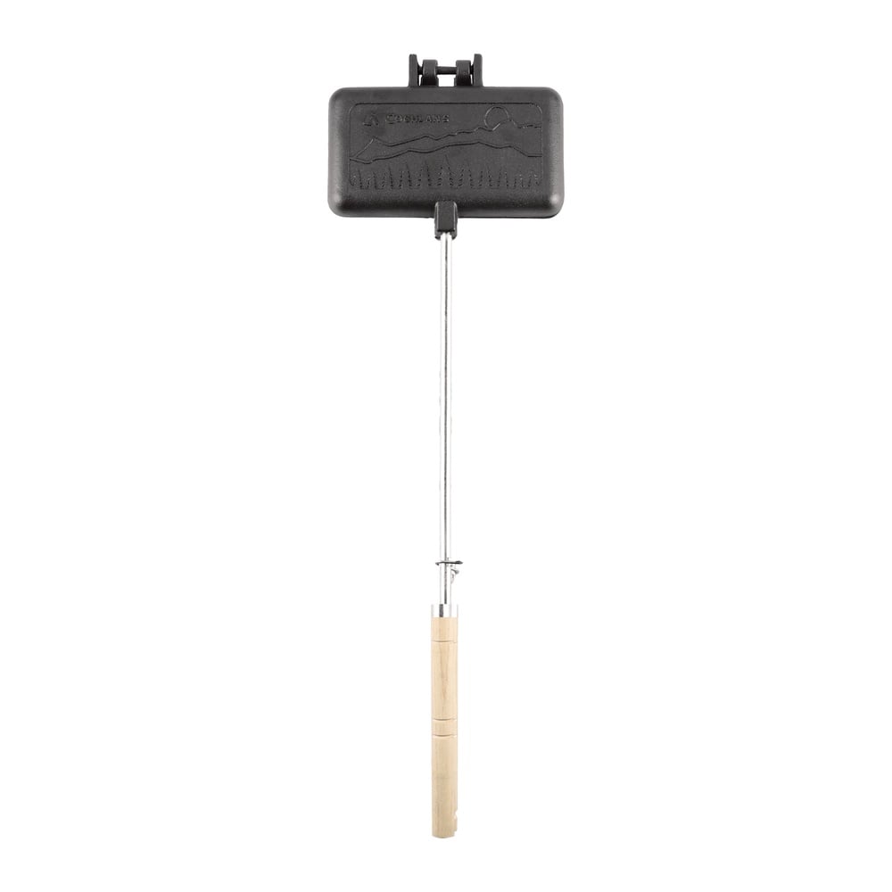 Coghlan's Double Cast Iron Camp Cooker with Wooden Handles