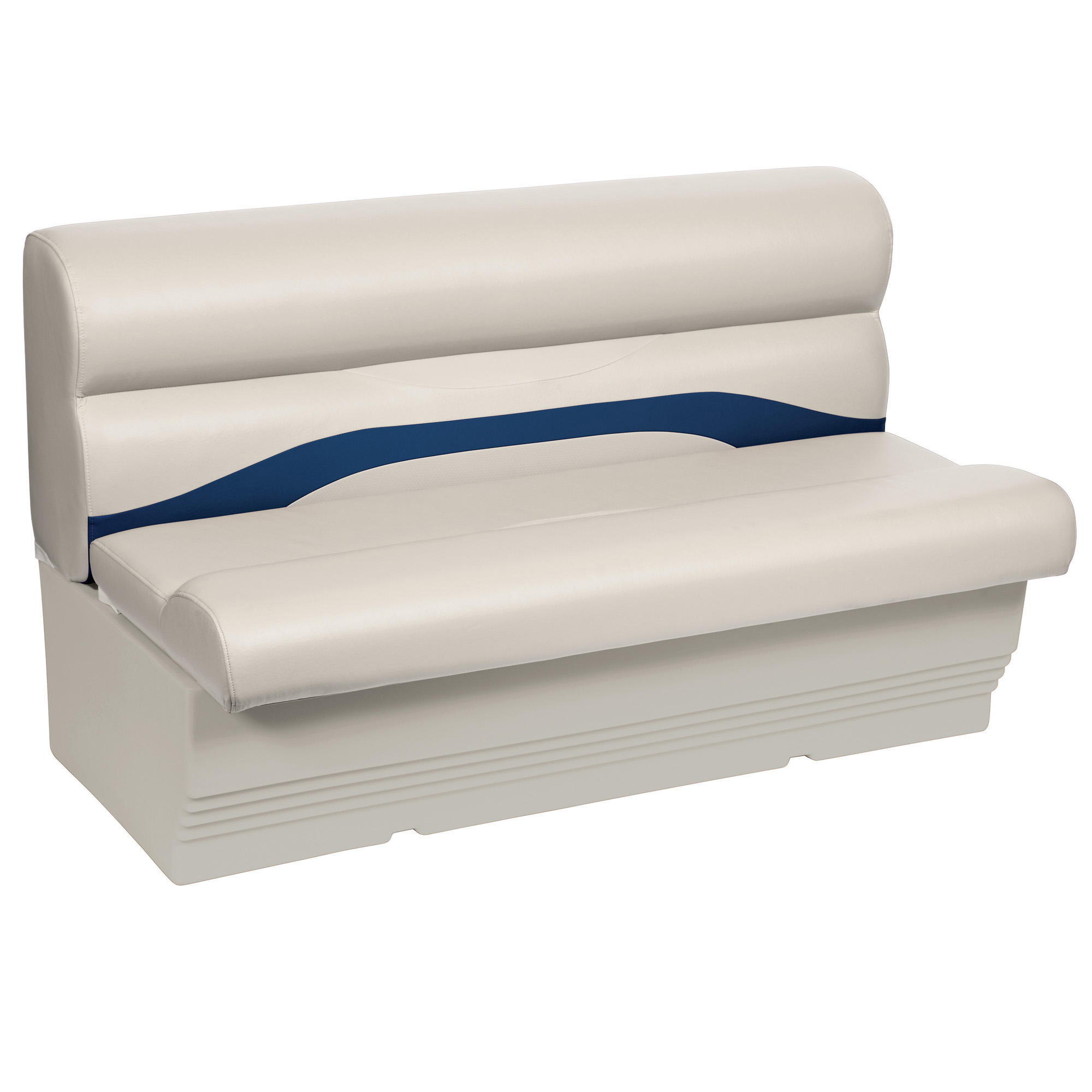 Toonmate Premium Pontoon 50 Wide Lounge Seat, Platinum Base Overton's