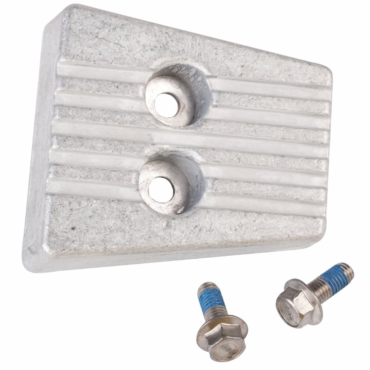 Aluminum Aluminum Transom Anode For Volvo Engine, Part #18-6126A - $40.99 at Overton's