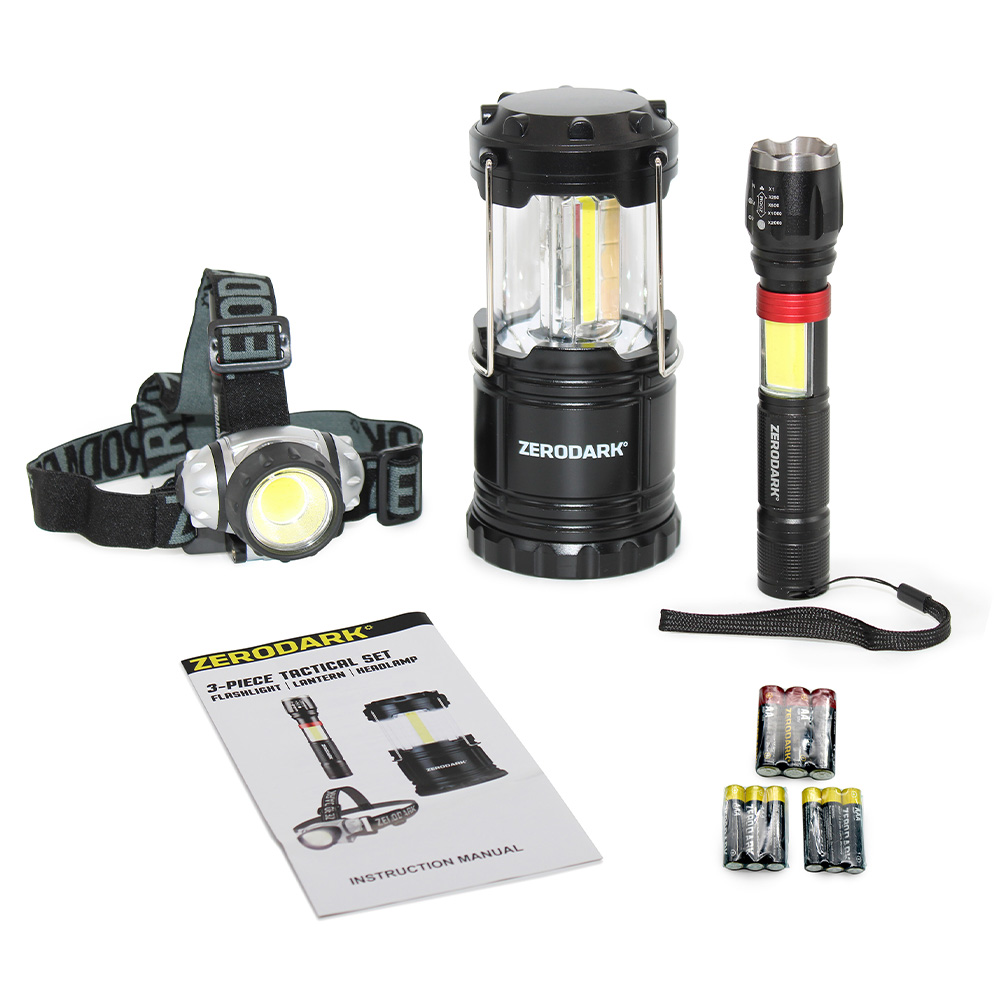 DEEP FITTER & DEEP LIGHT セット 30ml ZeroDark 3-PC Tactical Set
