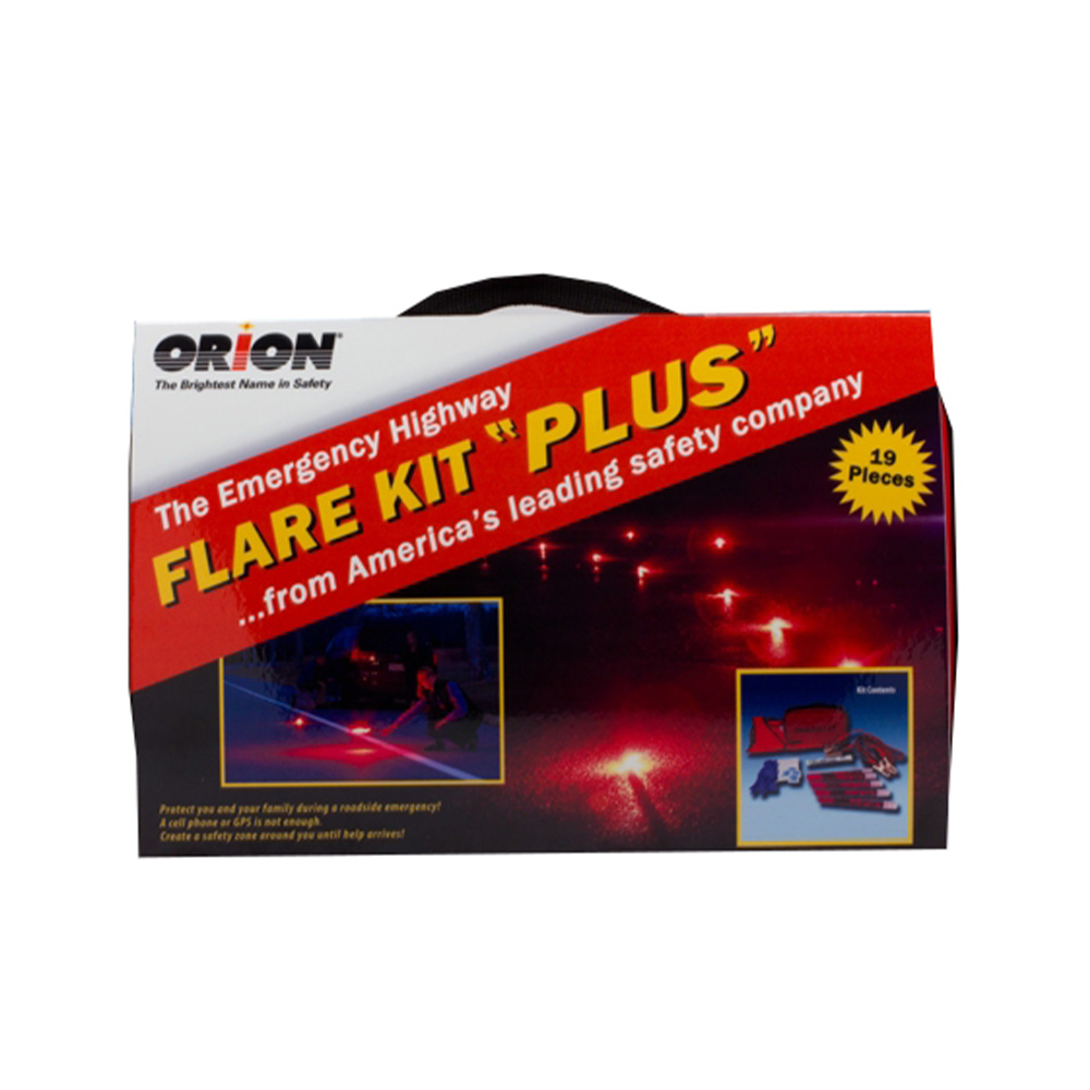 Orion Flare Kit Plus Emergency Highway Kit