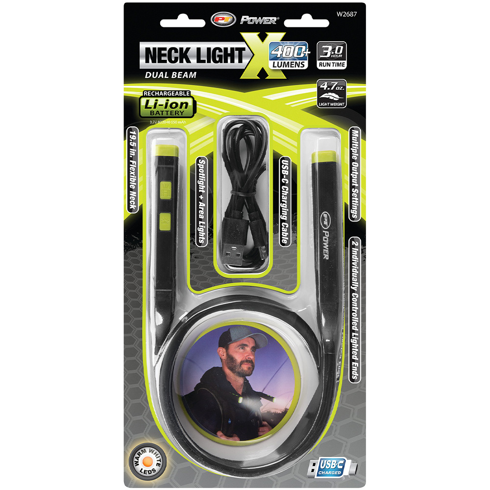 Performance Tool Power 400+LM Li-Ion Neck Light