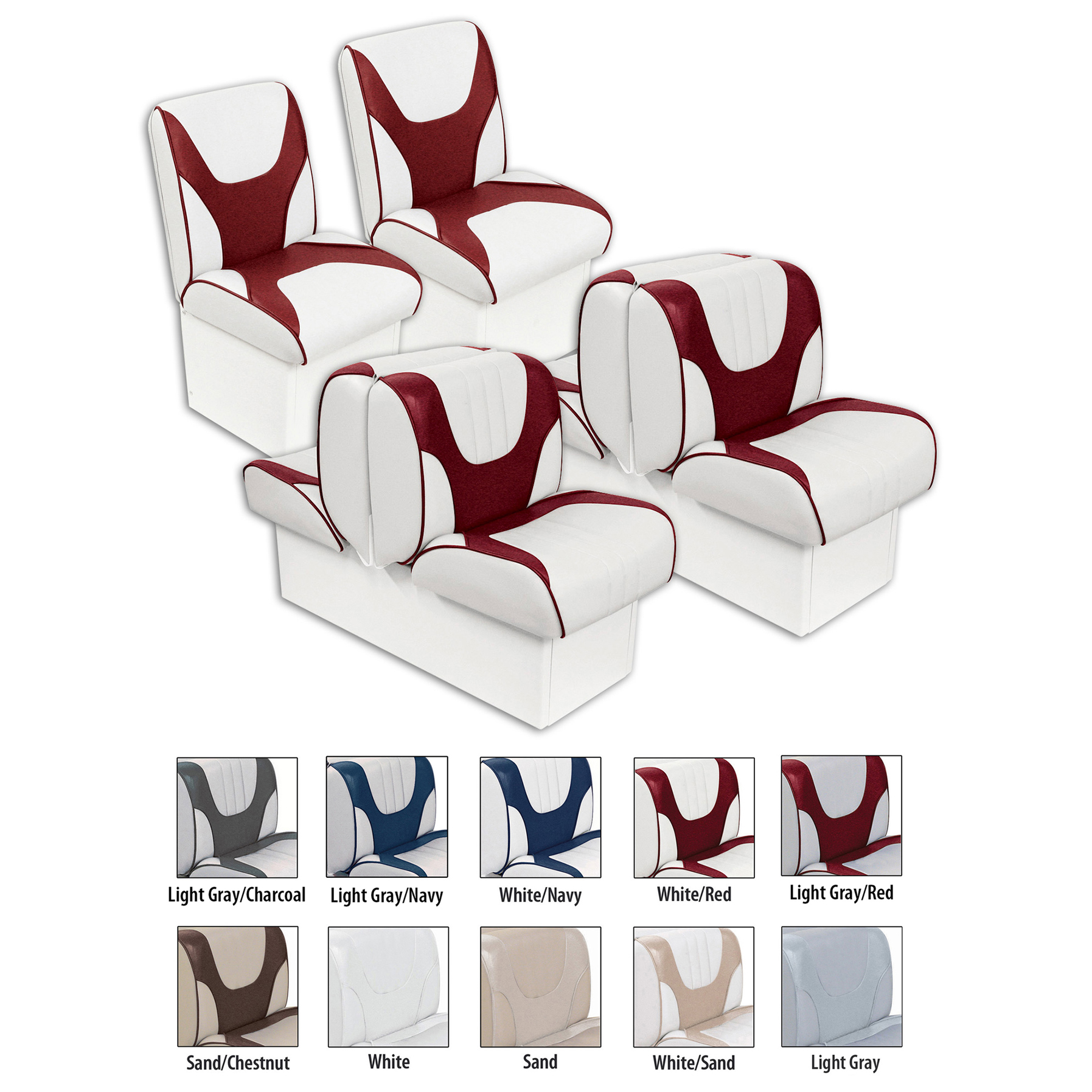 DELUXE Boat Seat Package Overton's