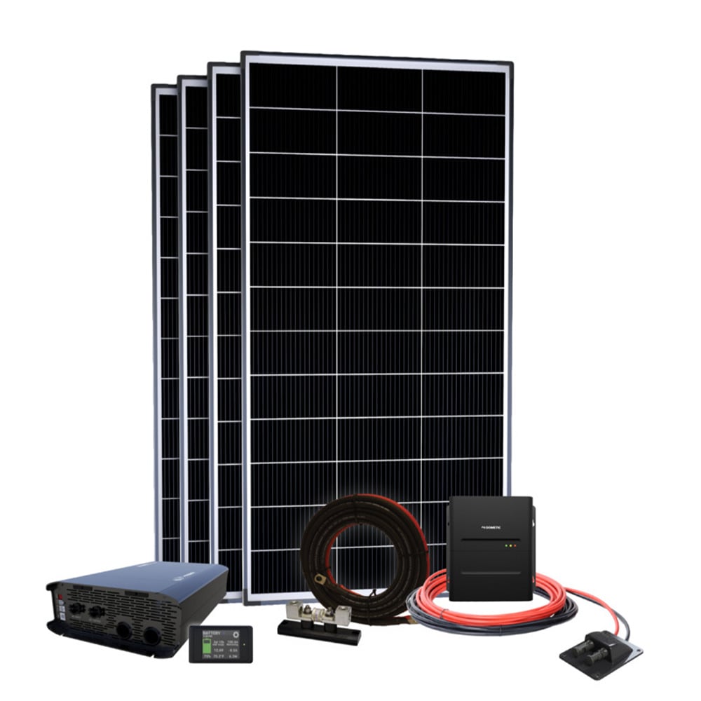 Dometic PowerTrak 800 System with 800W Solar, 40A MPPT, 3000W Inverter Charger, and PowerTrak Display