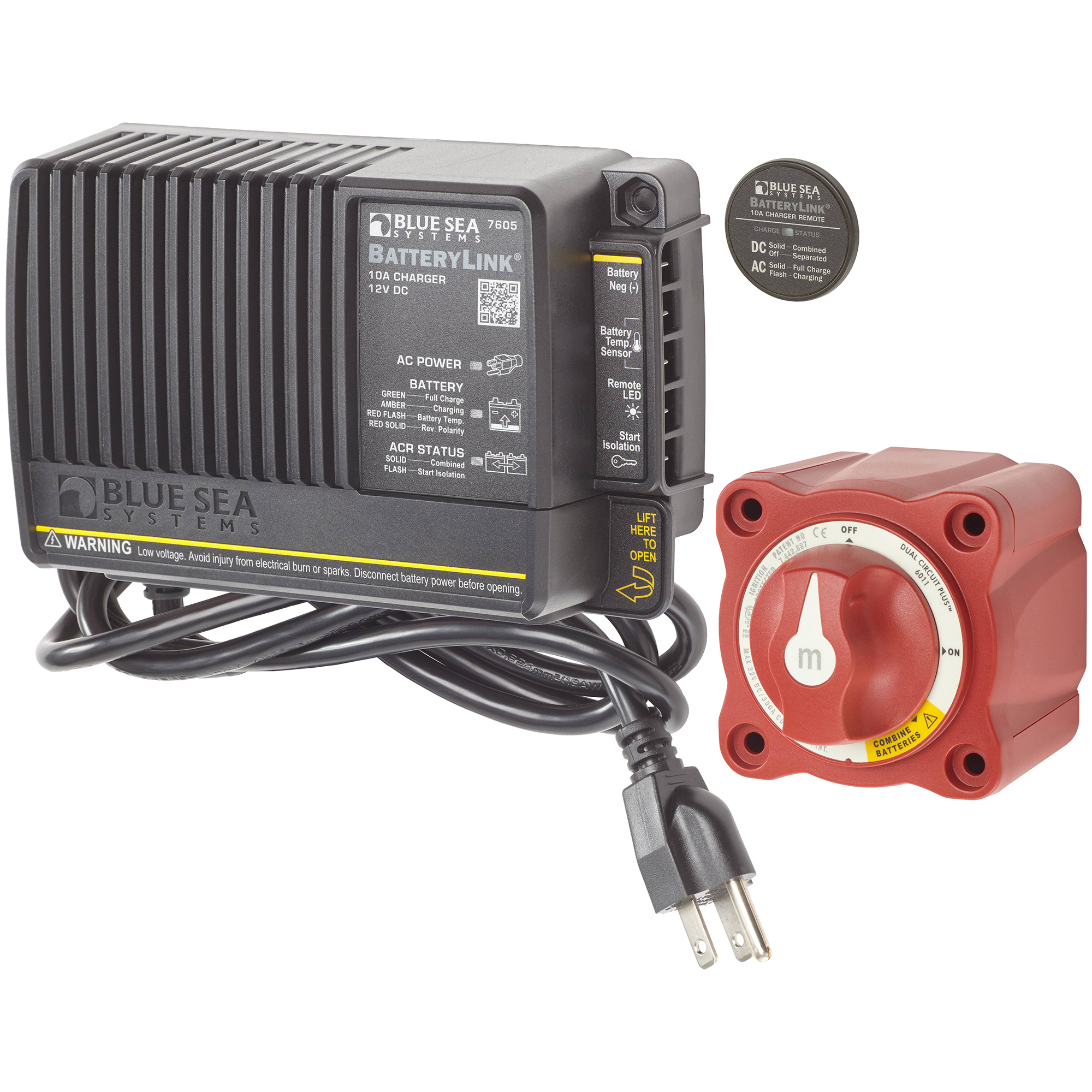 Blue Sea Mini Add-A-Battery Plus Kit