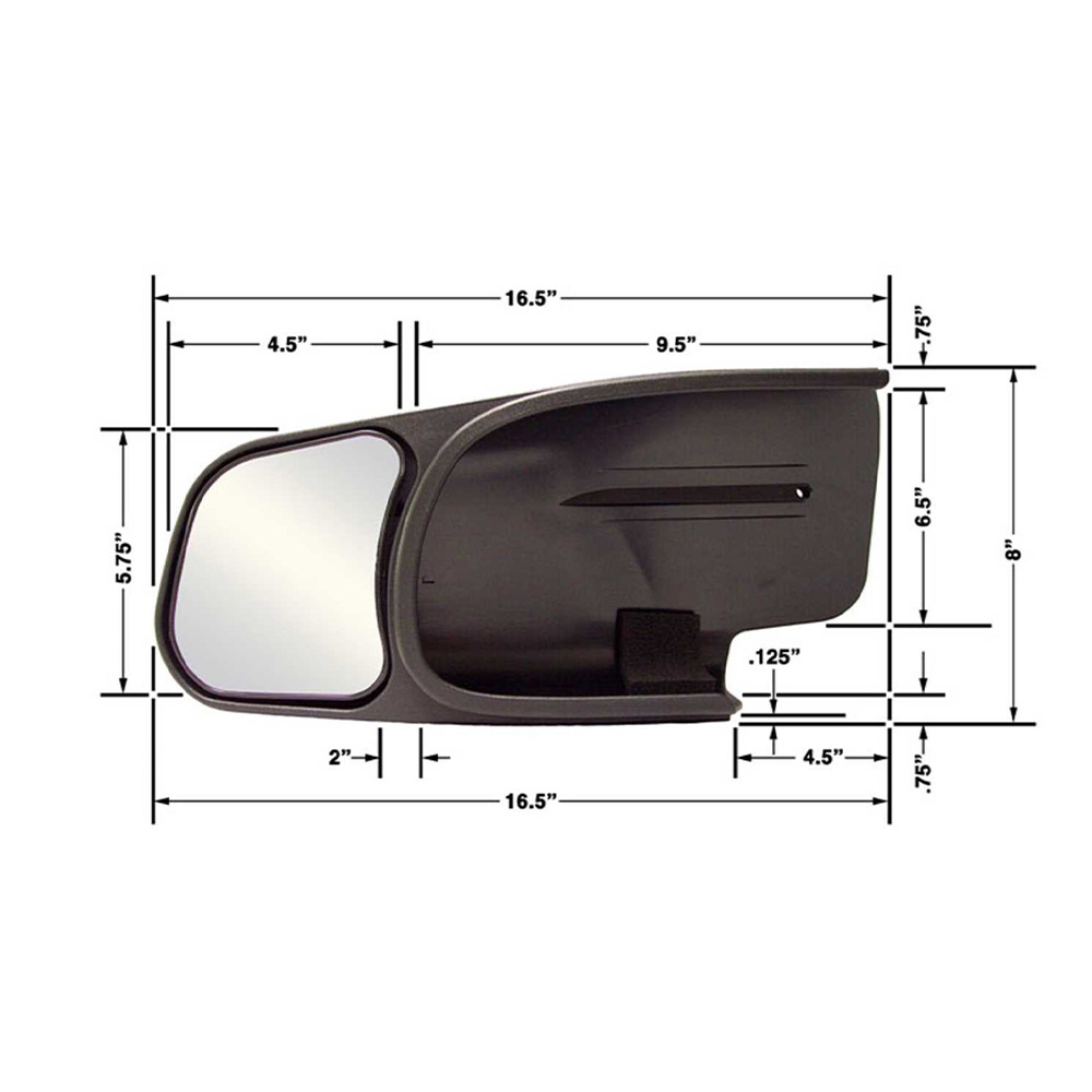CIPA 10800 Custom Towing Mirrors for Chevy/GMC/Cadillac