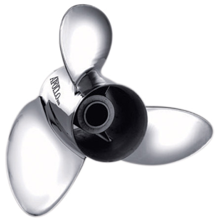 Michigan Wheel Apollo Stainless Steel 3-Blade Propeller
