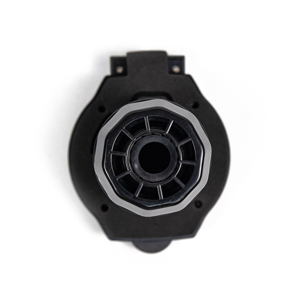 Electric World Black 50A RV Inlet with LED
