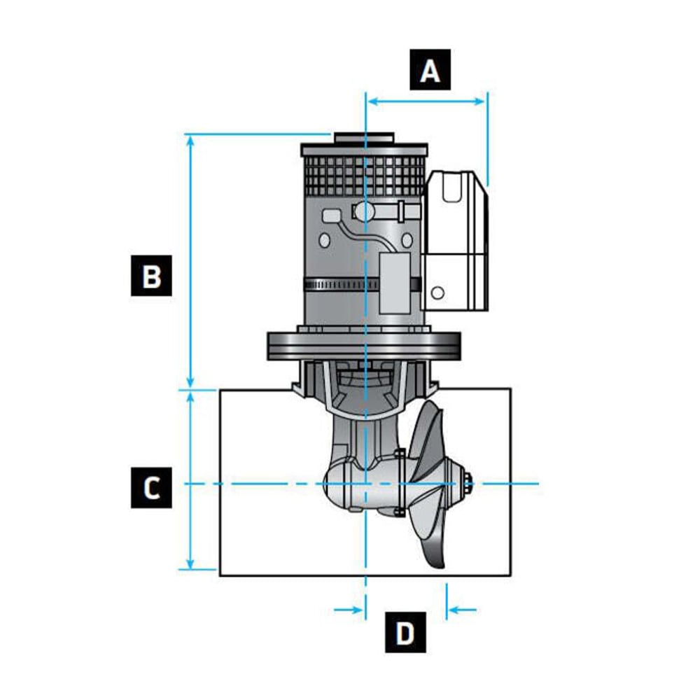 Lewmar 110TT 12V Thruster