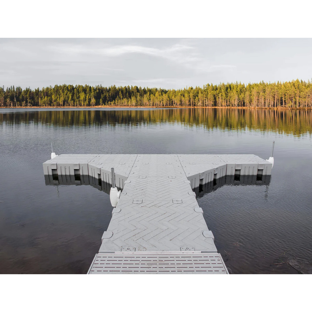 Tommy Docks Flexx 24' x 12' T-Shaped Floating Dock Package