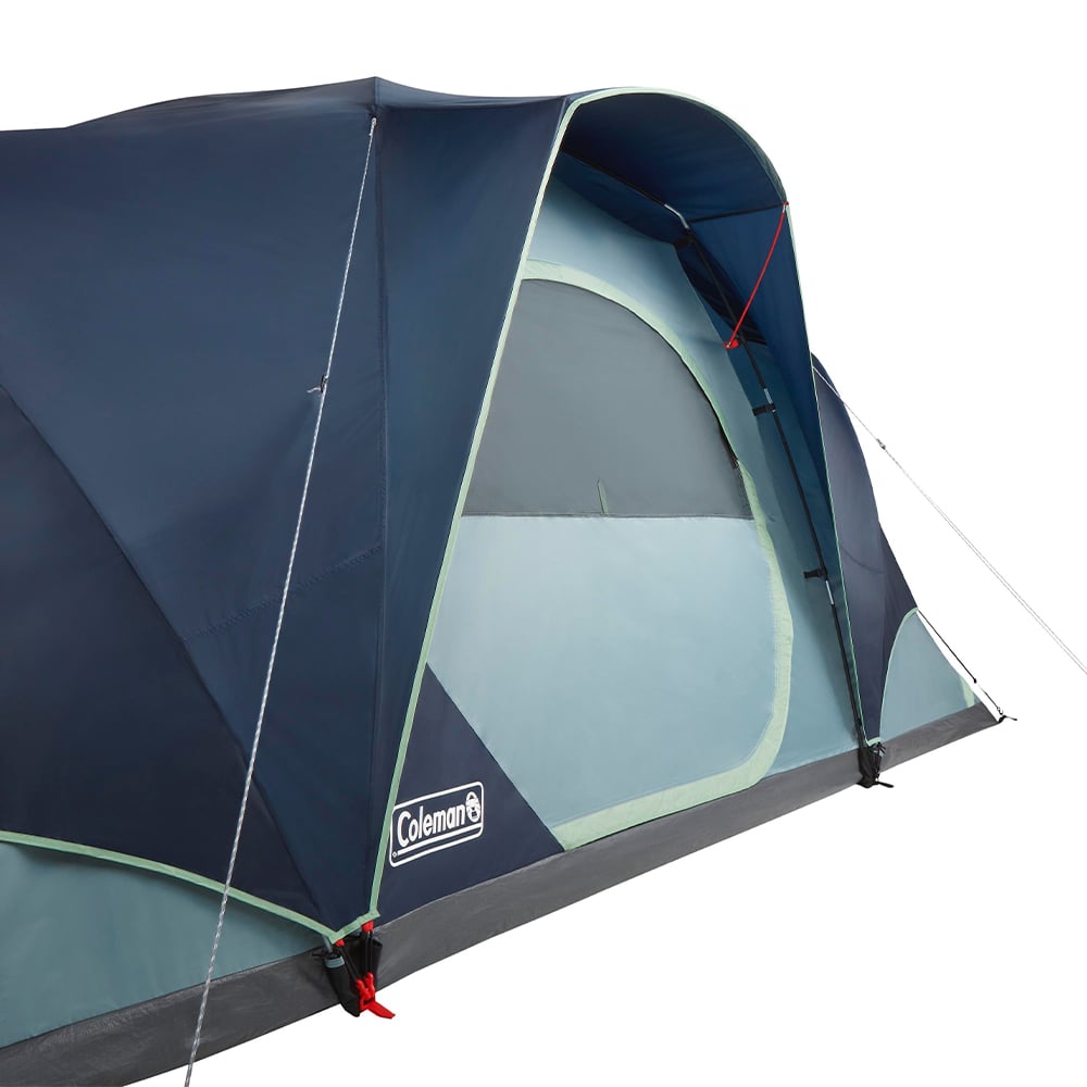 Coleman Skydome 12-Person Camping Tent XL, Blue Nights