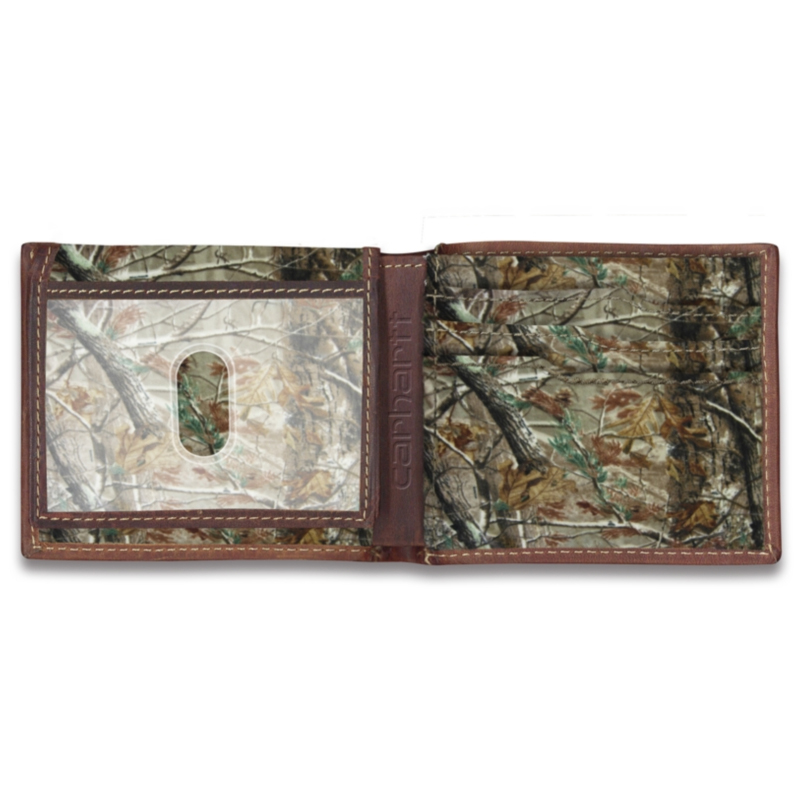 Carhartt Men's Realtree Camo Canvas Passcase Wallet