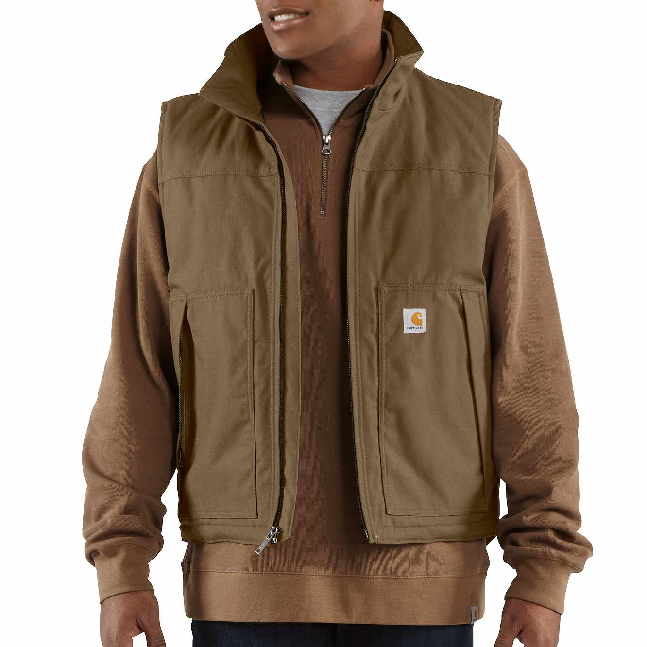 25AW 2万5300円 Carhartt ダックベスト M 261855_CANB_1.jpg