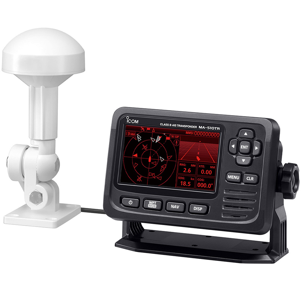 MA-510TR AIS Transponder w/ Antenna & 4.3" Display