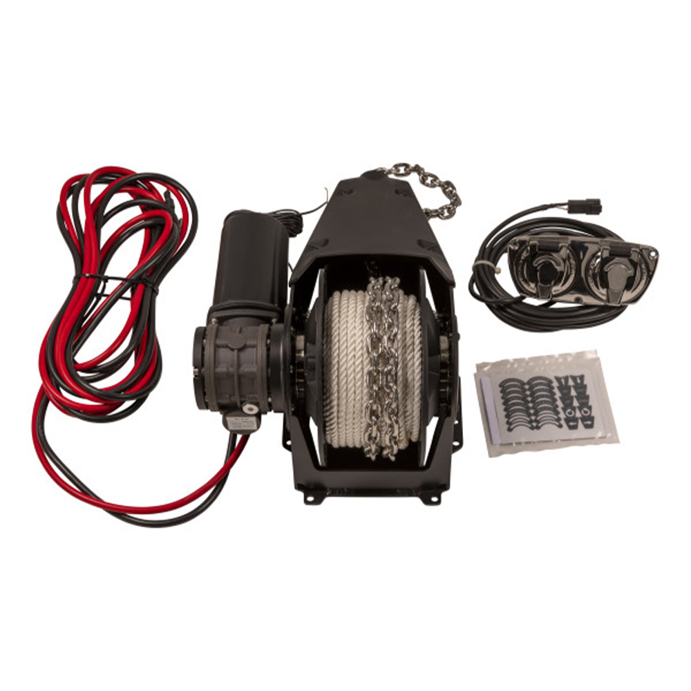 Windlass Mount Lewmar Venta 12V Pontoon Windlass, Under-Deck Mount | Overton's